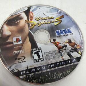 Virtua Fighter 5 Sony PlayStation 3 PS3 2007 Sega BLUS-30020 Fighting Game Disc